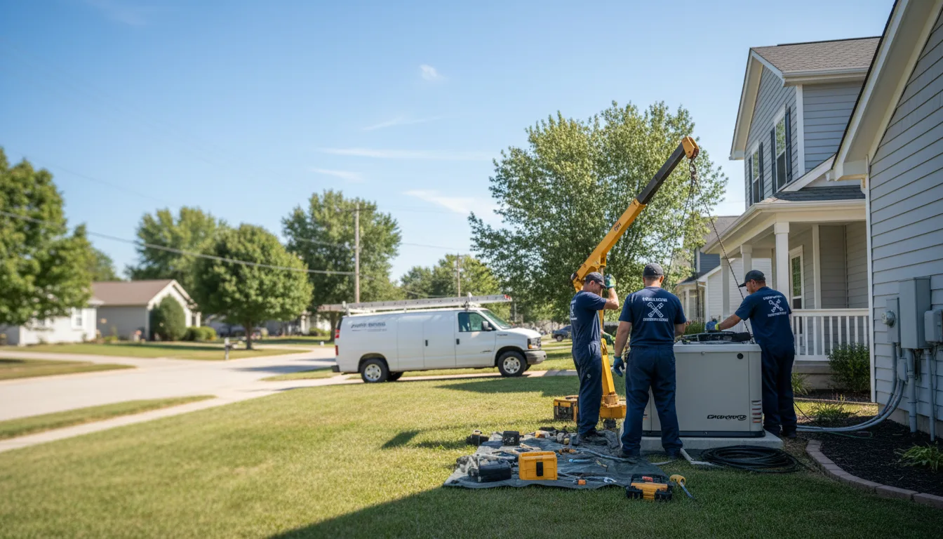 Generator Installation in Lostant, IL near me
